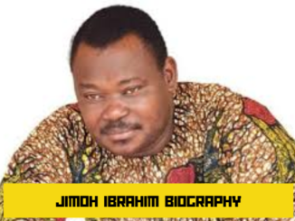 jimoh ibrahim biography